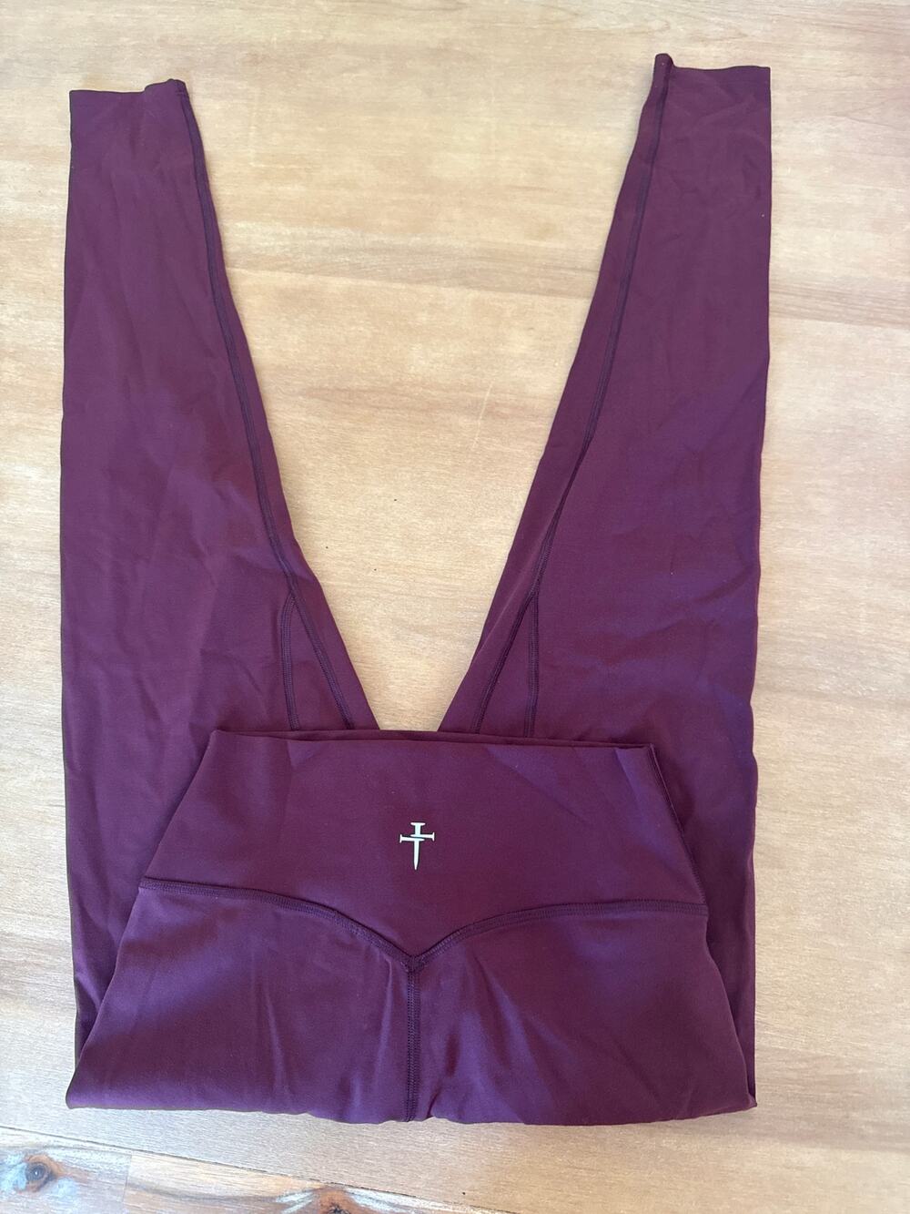 Three Nails Nova 27 in leggings Maroon Small